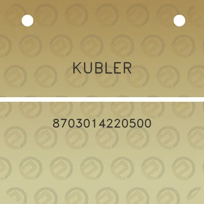 kubler-8703014220500