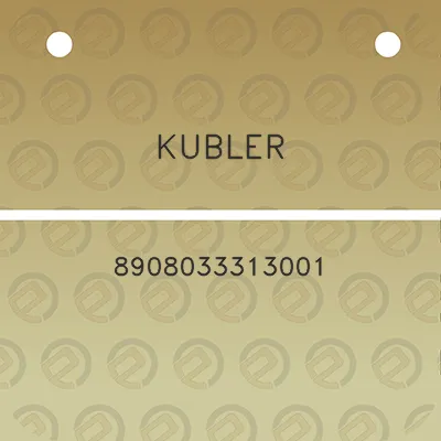 kubler-8908033313001