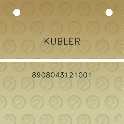 kubler-8908043121001