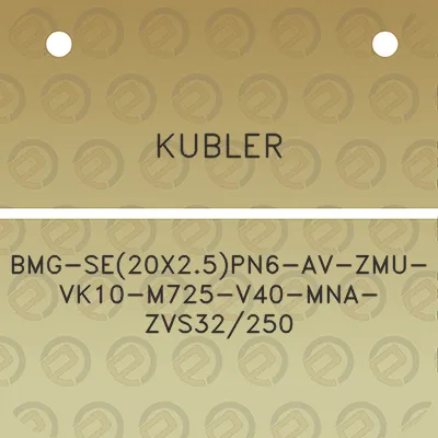 kubler-bmg-se20x25pn6-av-zmu-vk10-m725-v40-mna-zvs32250