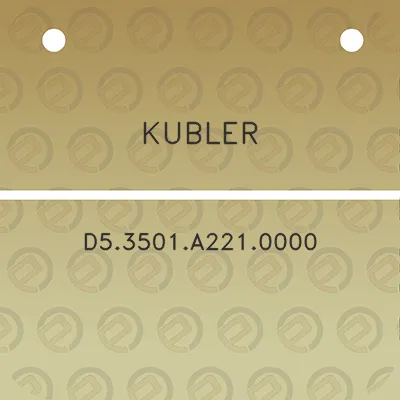 kubler-d53501a2210000