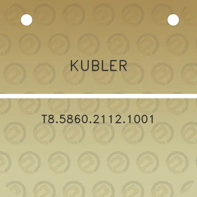 kubler-t8586021121001