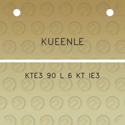 kueenle-kte3-90-l-6-kt-ie3