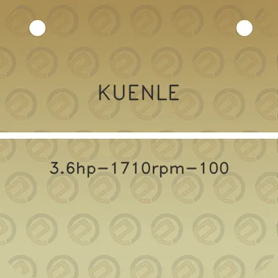 kuenle-36hp-1710rpm-100