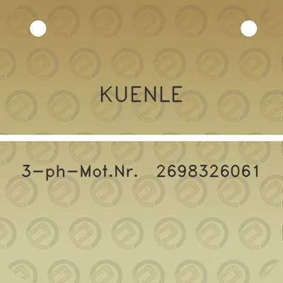 kuenle-3-ph-motnr-2698326061