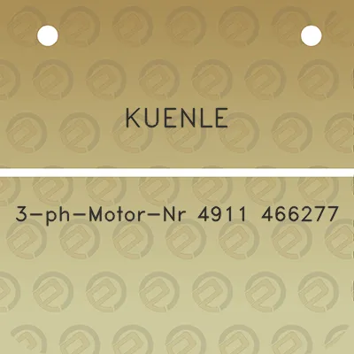 kuenle-3-ph-motor-nr-4911-466277