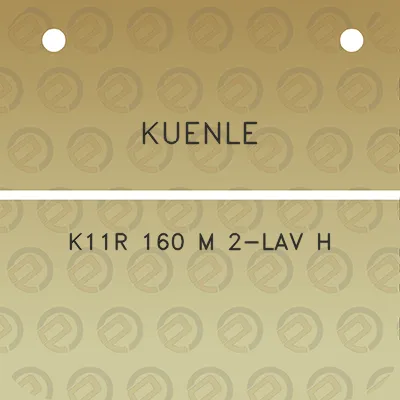 kuenle-k11r-160-m-2-lav-h