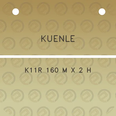 kuenle-k11r-160-m-x-2-h