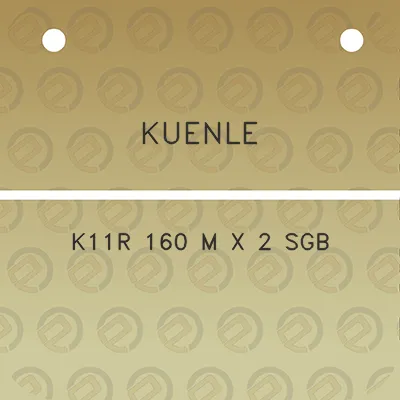 kuenle-k11r-160-m-x-2-sgb