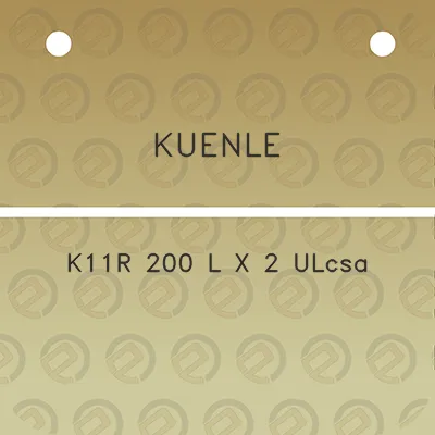 kuenle-k11r-200-l-x-2-ulcsa