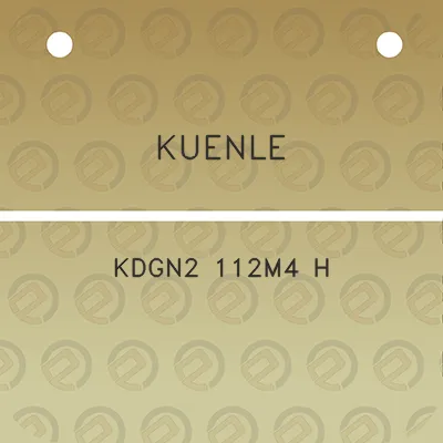 kuenle-kdgn2-112m4-h