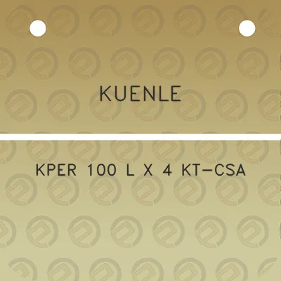 kuenle-kper-100-l-x-4-kt-csa