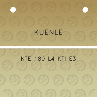 kuenle-kte-180-l4-kti-e3