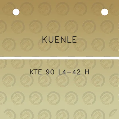 kuenle-kte-90-l4-42-h