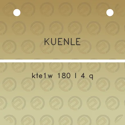 kuenle-kte1w-180-l-4-q