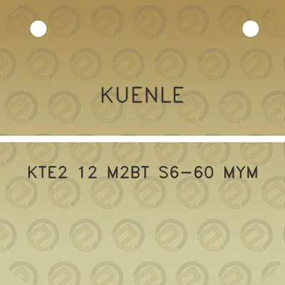 kuenle-kte2-12-m2bt-s6-60-mym