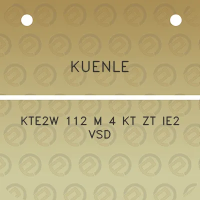 kuenle-kte2w-112-m-4-kt-zt-ie2-vsd