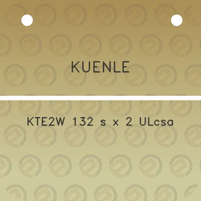 kuenle-kte2w-132-s-x-2-ulcsa