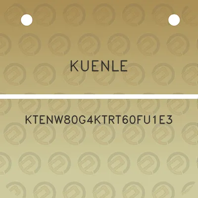 kuenle-ktenw80g4ktrt60fu1e3