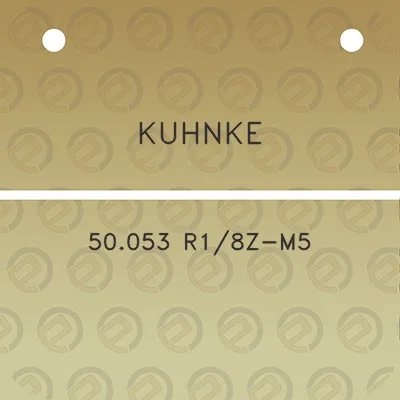 kuhnke-50053-r18z-m5