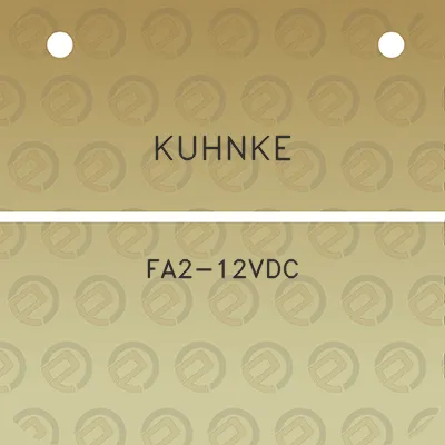 kuhnke-fa2-12vdc