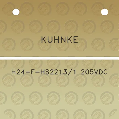 kuhnke-h24-f-hs22131-205vdc