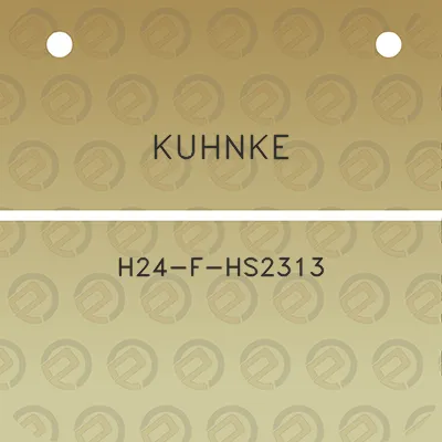 kuhnke-h24-f-hs2313