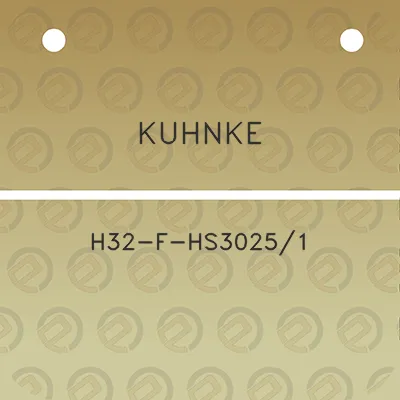 kuhnke-h32-f-hs30251