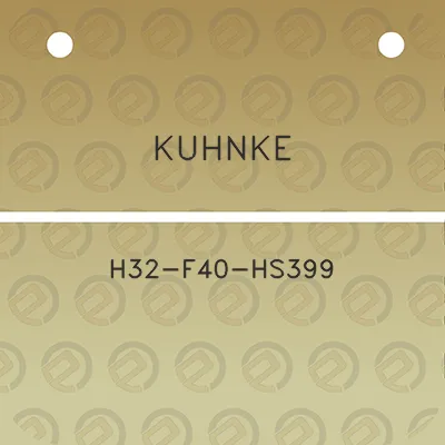 kuhnke-h32-f40-hs399