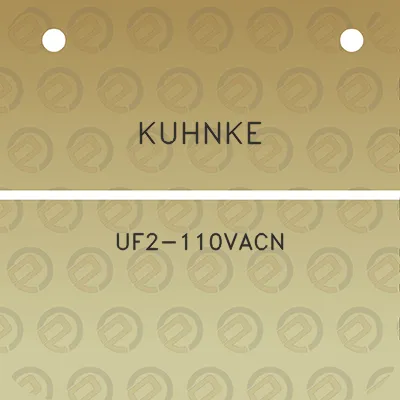 kuhnke-uf2-110vacn