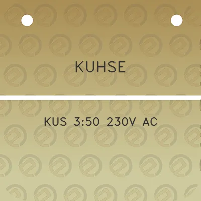 kuhse-kus-350-230v-ac