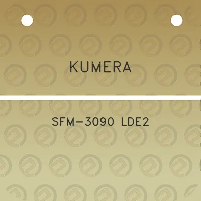 kumera-sfm-3090-lde2