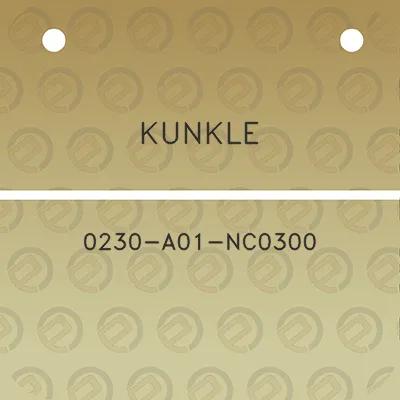 kunkle-0230-a01-nc0300