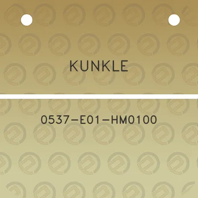 kunkle-0537-e01-hm0100