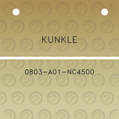 kunkle-0803-a01-nc4500