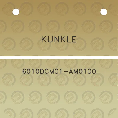 kunkle-6010dcm01-am0100