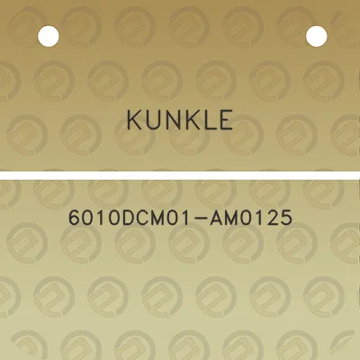 kunkle-6010dcm01-am0125