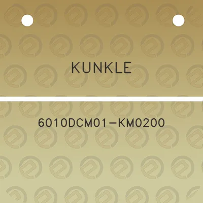 kunkle-6010dcm01-km0200