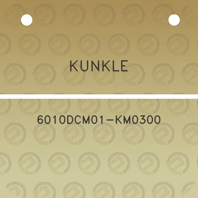 kunkle-6010dcm01-km0300