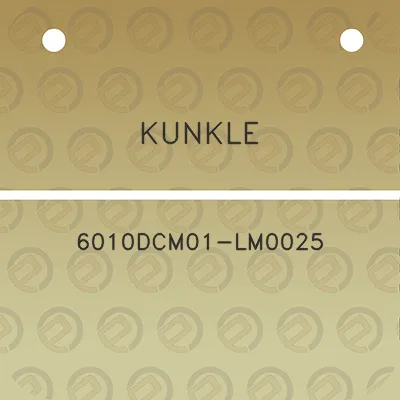 kunkle-6010dcm01-lm0025