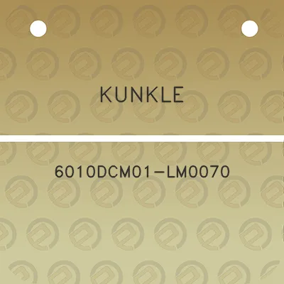 kunkle-6010dcm01-lm0070