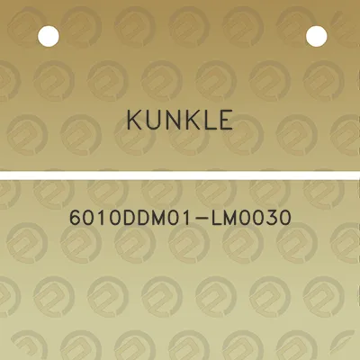 kunkle-6010ddm01-lm0030