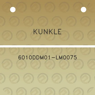 kunkle-6010ddm01-lm0075