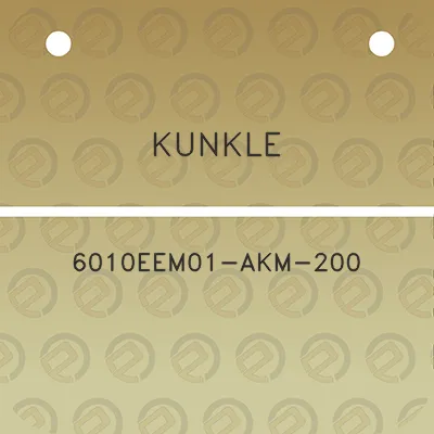 kunkle-6010eem01-akm-200