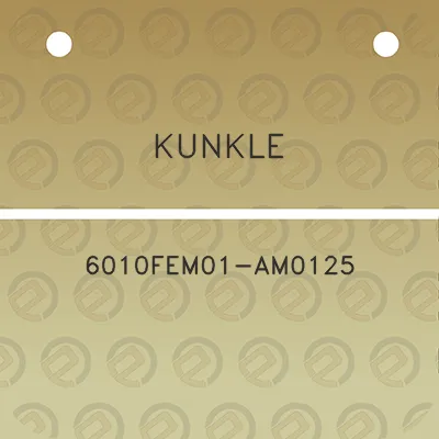 kunkle-6010fem01-am0125