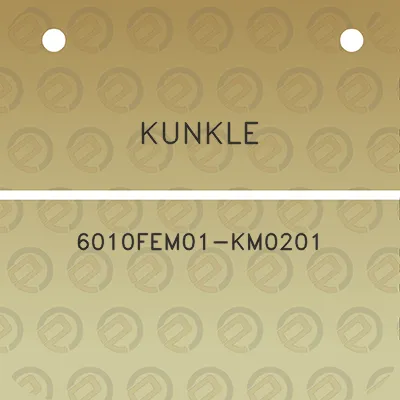 kunkle-6010fem01-km0201