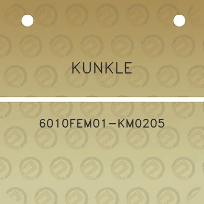 kunkle-6010fem01-km0205