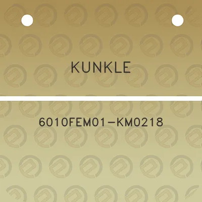 kunkle-6010fem01-km0218