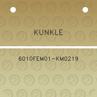 kunkle-6010fem01-km0219