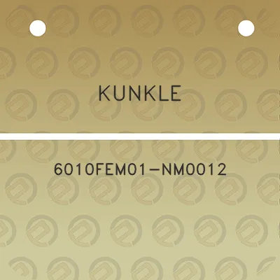 kunkle-6010fem01-nm0012